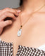 Teardrop necklace