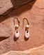 Tear drop pearl earrings