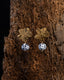 Floral earrings
