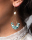 Moon shape earrings