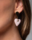 Heart earrings