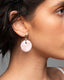 Flat earrings