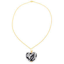 Load image into Gallery viewer, Chain Linked Heart Necklace
