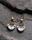 Moon shape earrings