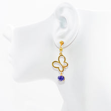 Load image into Gallery viewer, Talavera Butterfly Earrings
