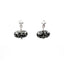 Talavera Silver Pebble Earrings