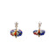 Talavera Silver Pebble Earrings