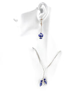 Load image into Gallery viewer, Talavera Silver Droplets Necklace
