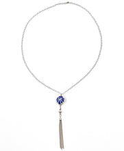 Load image into Gallery viewer, Talavera Silver Waterfall Necklace
