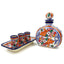 Majolica Tequila Decanter Set