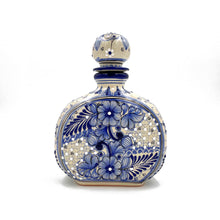 Load image into Gallery viewer, Blue Rose Decanter Set
