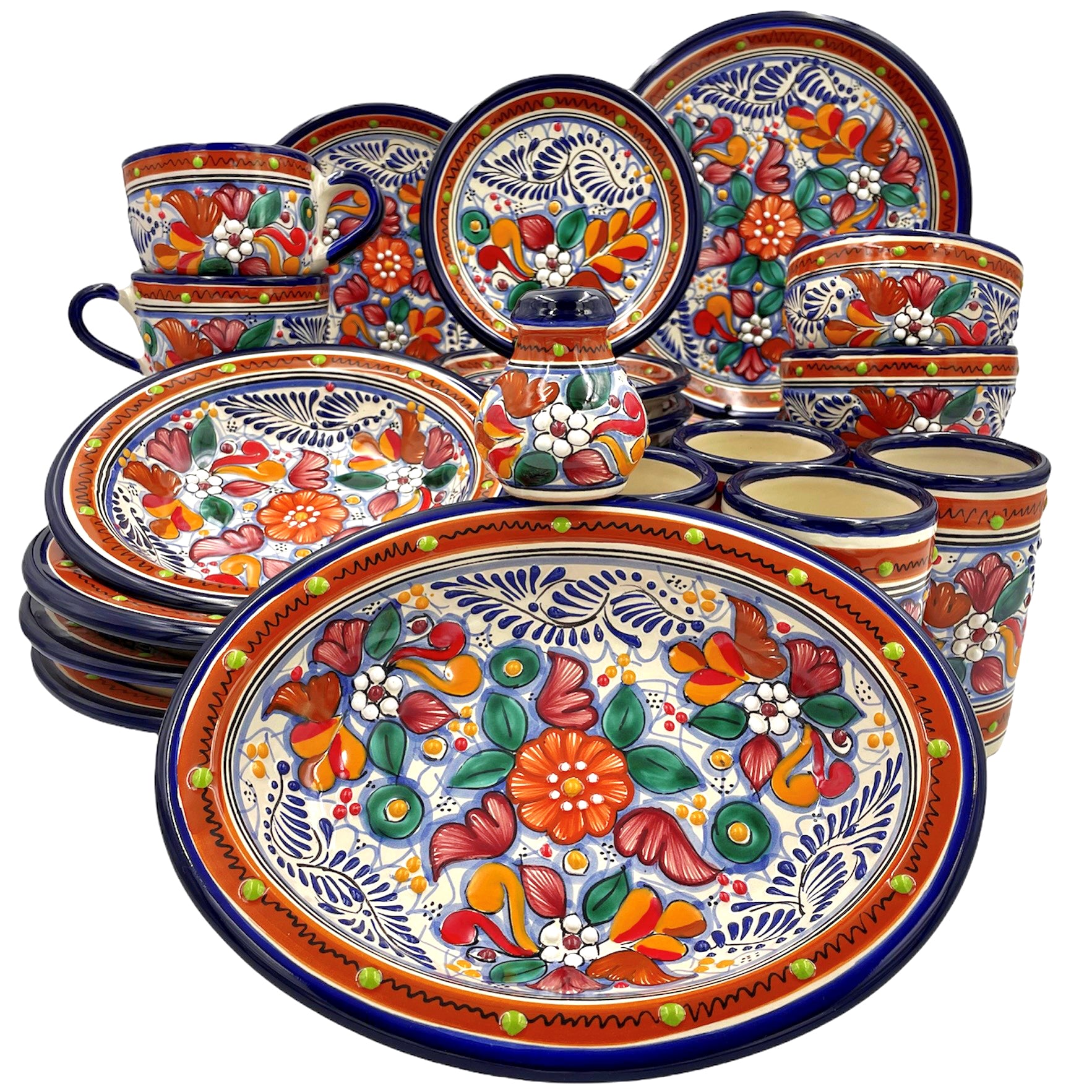 Mexican pottery dishes best sale